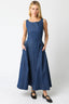 Rin Denim Dress - Hallelu Clothing Boutique