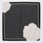 Rose & Polka Dot Square Scarf - Hallelu Clothing Boutique