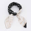 Rose & Polka Dot Square Scarf - Hallelu Clothing Boutique
