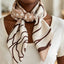 Rose & Polka Dot Square Scarf - Hallelu Clothing Boutique