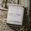 Salt and Sea 11 oz Soy Candle - Hallelu Clothing Boutique