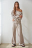 Sandbar Wide Leg Knit Pant - Hallelu Clothing Boutique