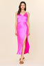Satin Cami Midi Dress - Hallelu Clothing Boutique