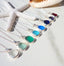 Sea Stamped Petite Sea Glass Necklace - Hallelu Clothing Boutique