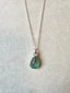 Sea Stamped Sterling Silver Starfish Charm Necklace - Hallelu Clothing Boutique