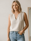 Seabreeze Shirred Top - Hallelu Clothing Boutique