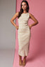 Seabreeze Stripes Midi Dress