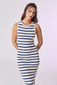 Seabreeze Stripes Midi Dress