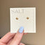 SEASHELL STUDS | 18K gold - Hallelu Clothing Boutique
