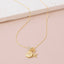 Shell Charm Gold Necklace - Hallelu Clothing Boutique