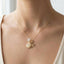 Shell Charm Gold Necklace - Hallelu Clothing Boutique
