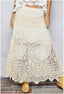 Coastal Lace Maxi Skirt