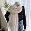 Solid Cotton Linen Scarf for Women Summer Sun Prot_CWASC1451 - Hallelu Clothing Boutique
