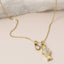 Stainless Steel Pave Cz Fish Pendant Necklace - Hallelu Clothing Boutique