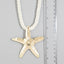 Starfish Twisted Cord Statement Necklace - Hallelu Clothing Boutique