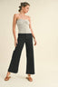 Straight Wide Leg Pants - Hallelu Clothing Boutique