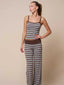 Striped Fold Over Set - Hallelu Clothing Boutique