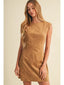 Suede Mini Dress - Hallelu Clothing Boutique