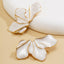 Sweet White Flower Earrings - Hallelu Clothing Boutique