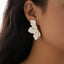 Sweet White Flower Earrings - Hallelu Clothing Boutique