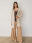 Textured Scuba Coat - Hallelu Clothing Boutique