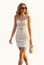 The Rosette Mini Dress - Hallelu Clothing Boutique