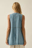 The Sloane Denim Vest