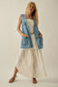The Sloane Denim Vest - Hallelu Clothing Boutique