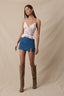 Tide Line Mini Skirt - Hallelu Clothing Boutique