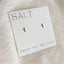 TINY CROSS STUDS | 18k gold - Hallelu Clothing Boutique