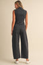 Twill Napoleon Vest Set - Hallelu Clothing Boutique
