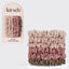 Ultra Petite Satin Scrunchies 6pc - Terracotta - Hallelu Clothing Boutique