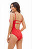 V Neck Ladder Cutout One-Piece - Hallelu Clothing Boutique