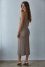 Velvet Mocha Midi Dress - Hallelu Clothing Boutique