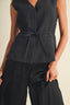 Waist-Strap Tailored Vest - Hallelu Clothing Boutique