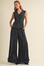Waist-Strap Tailored Vest - Hallelu Clothing Boutique