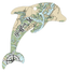 WB Dolphin Map Wood Ornament - Hallelu Clothing Boutique
