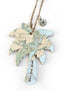 WB Palm Tree Map Ornament - Hallelu Clothing Boutique