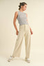 WIDE LEG DENIM PANTS