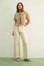 WIDE LEG DENIM PANTS